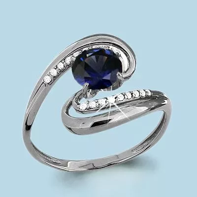 Кольцо, артикул LV65205Б, серебро