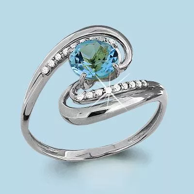 Кольцо, артикул LV6520505А, серебро