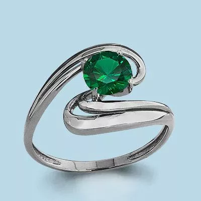 Кольцо из серебра, артикул LV65204П