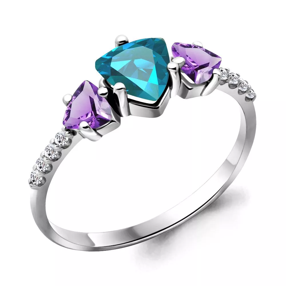 Кольцо, артикул LV6519730А, серебро