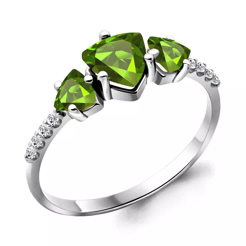 Кольцо из серебра, артикул LV6519707А