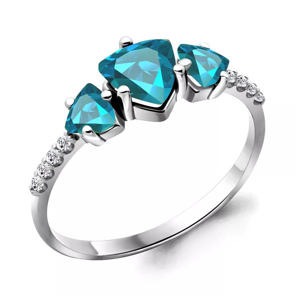 Кольцо, артикул LV6519705А, серебро