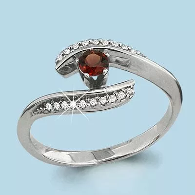 Кольцо из серебра, артикул LV6517903А