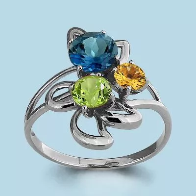 Кольцо, серебро, артикул LV6513444