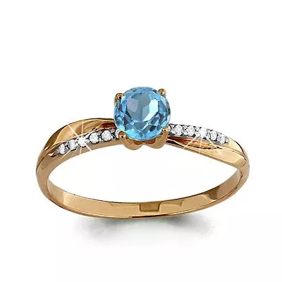 Кольцо из серебра, артикул LV6511905А