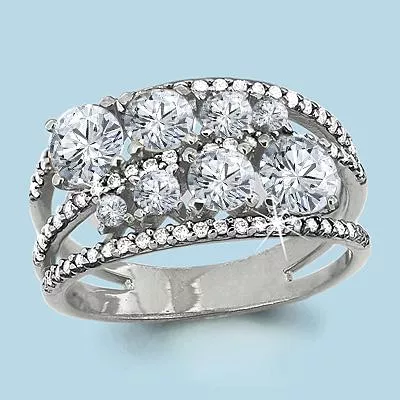 Кольцо из серебра, артикул LV65091А