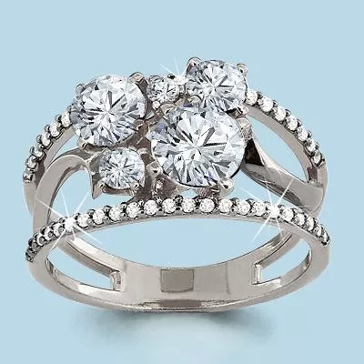 Кольцо из серебра, артикул LV65084А