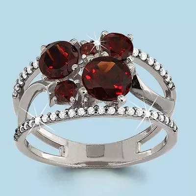 Кольцо, артикул LV6508403А, серебро