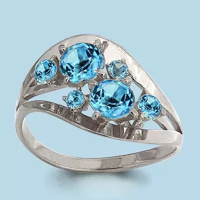 Кольцо, артикул LV6507505, серебро