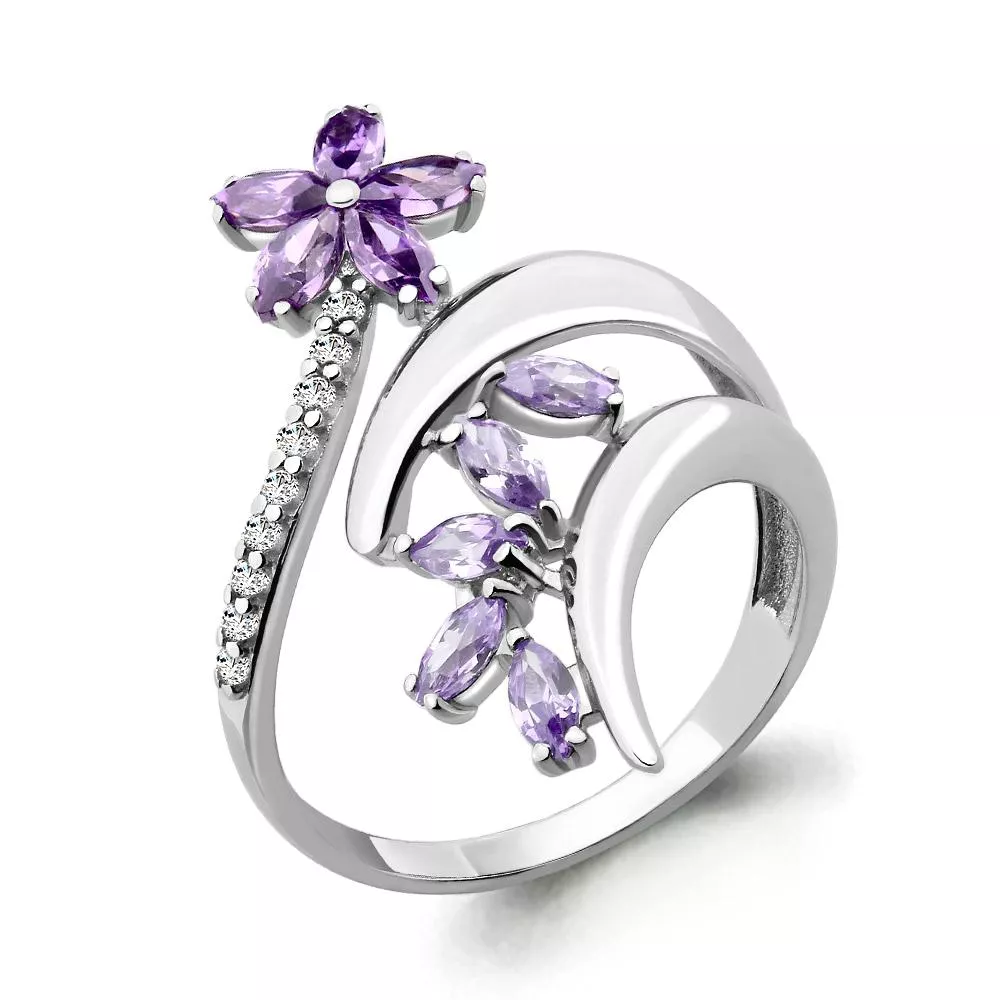 Кольцо, артикул LV64975Д, серебро