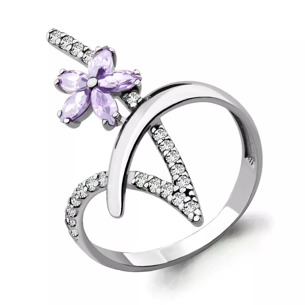 Кольцо, серебро, артикул LV64973Д