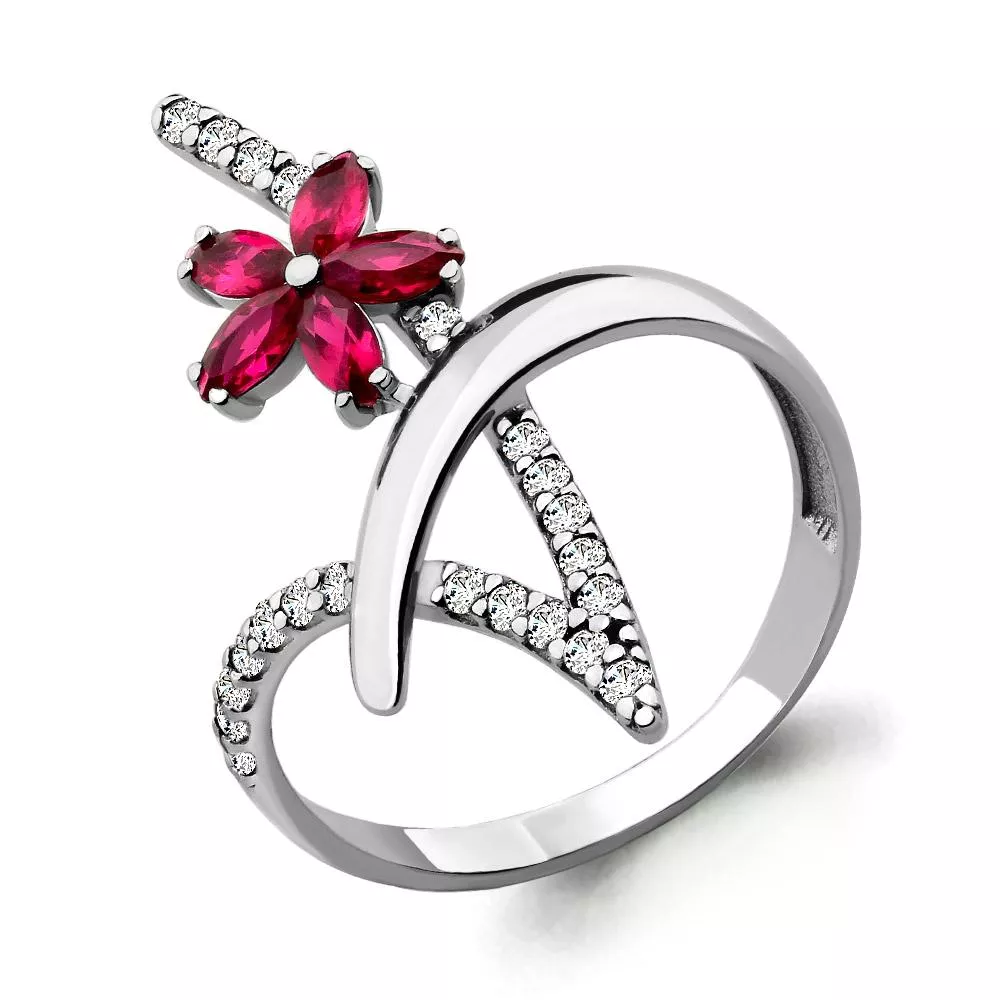 Кольцо, артикул LV64973В, серебро