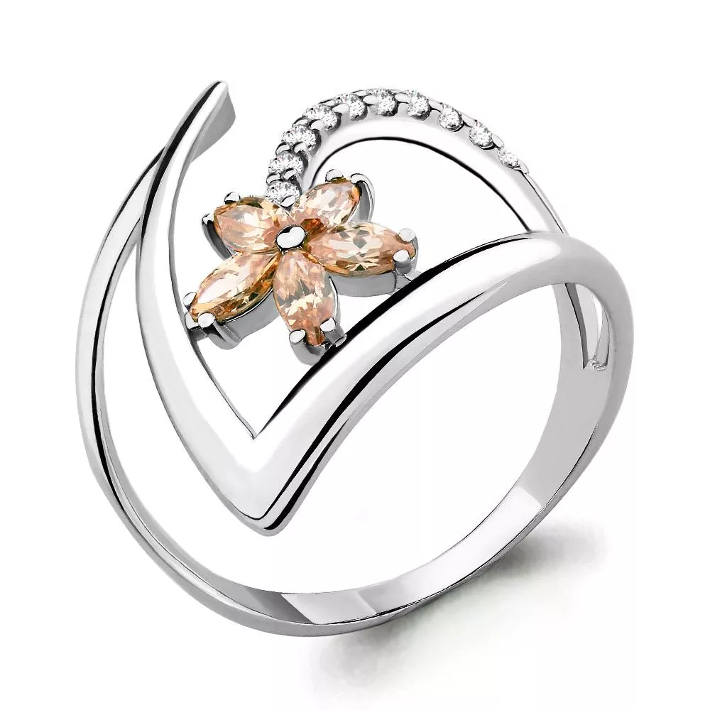 Кольцо, серебро, артикул LV64972Е