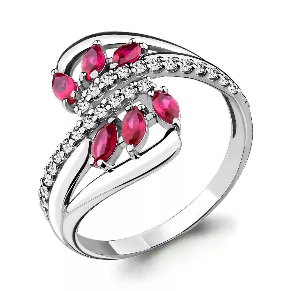 Кольцо, серебро, артикул LV64968В