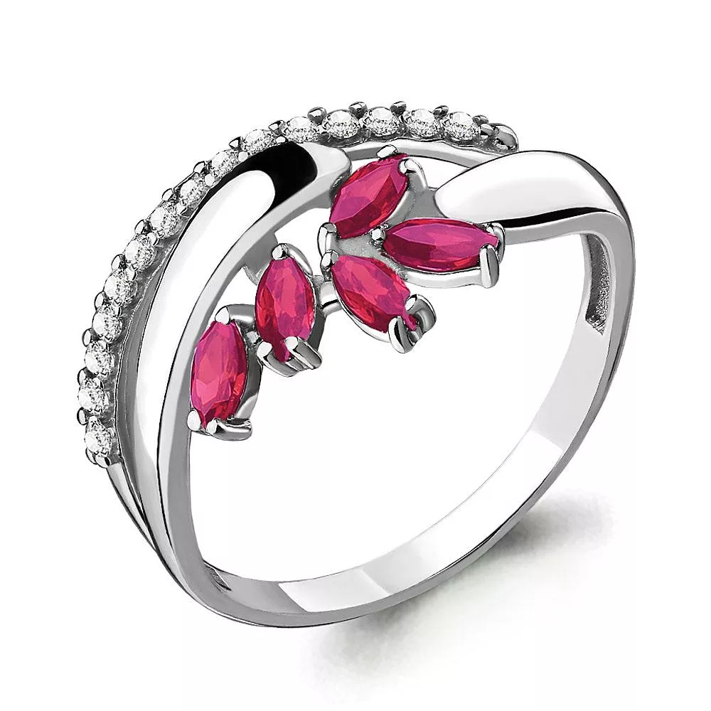 Кольцо, артикул LV64965В, серебро