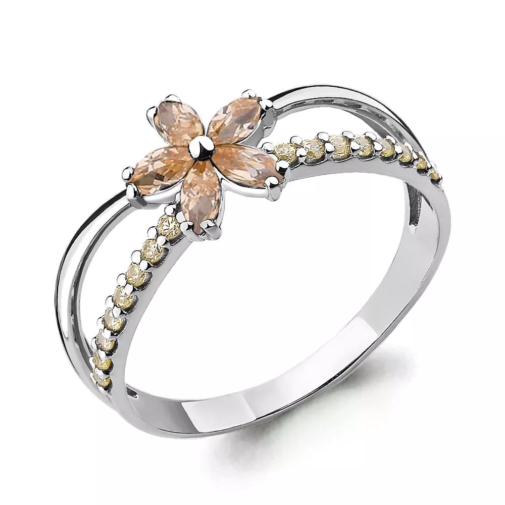 Кольцо, артикул LV64960Е, серебро