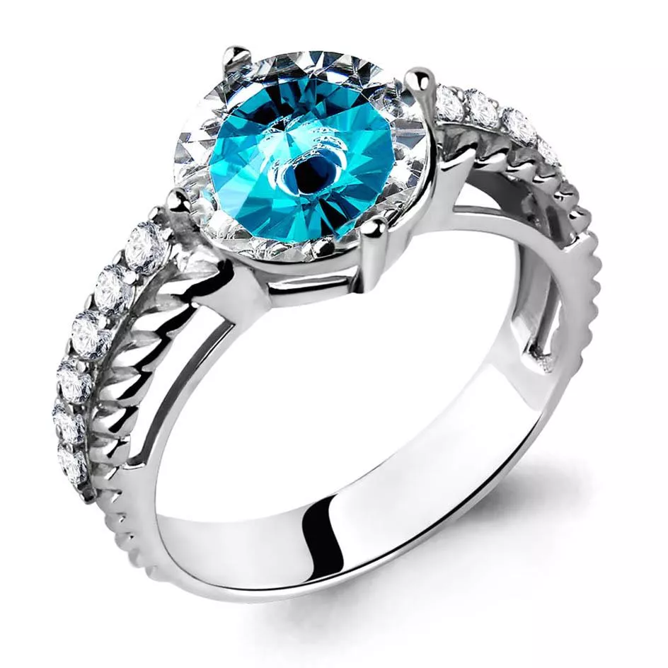 Кольцо, серебро, артикул LV64945100А