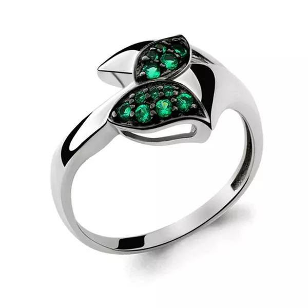 Кольцо, серебро, артикул LV64938Г