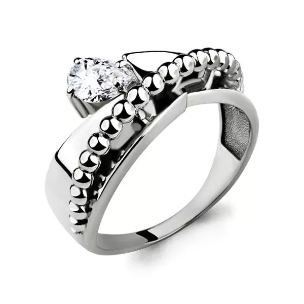 Кольцо, серебро, артикул LV64886