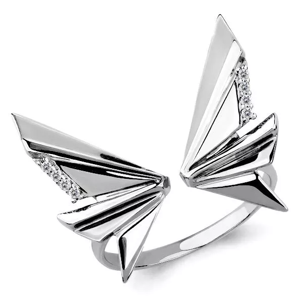 Кольцо, серебро, артикул LV64860А