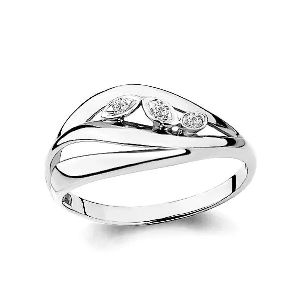 Кольцо, артикул LV64845А, серебро