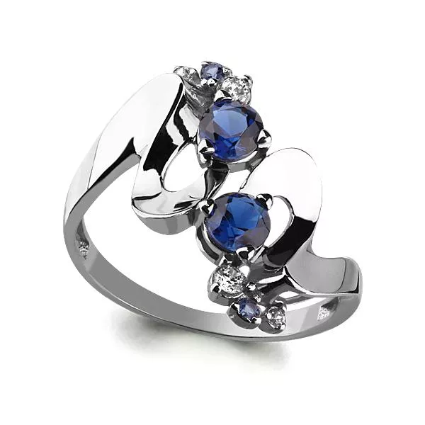 Кольцо, серебро, артикул LV64835Б