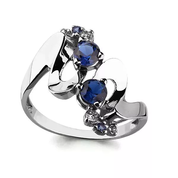 Кольцо, серебро, артикул LV64830Б