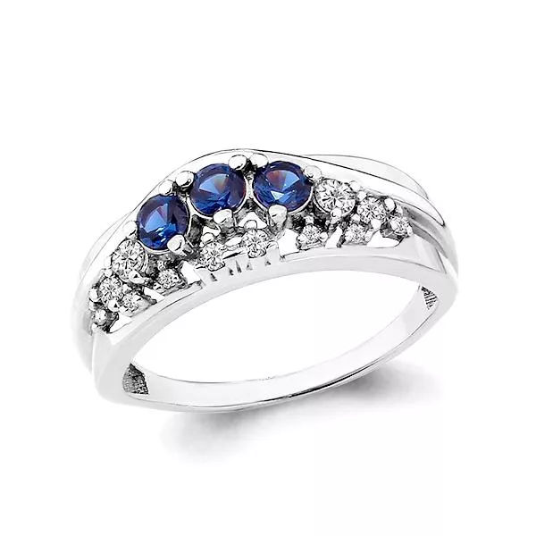 Кольцо из серебра, артикул LV64828Б