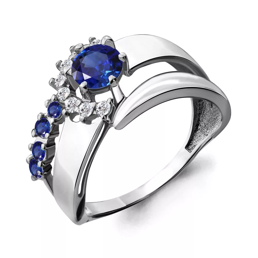 Кольцо, серебро, артикул LV64827Б