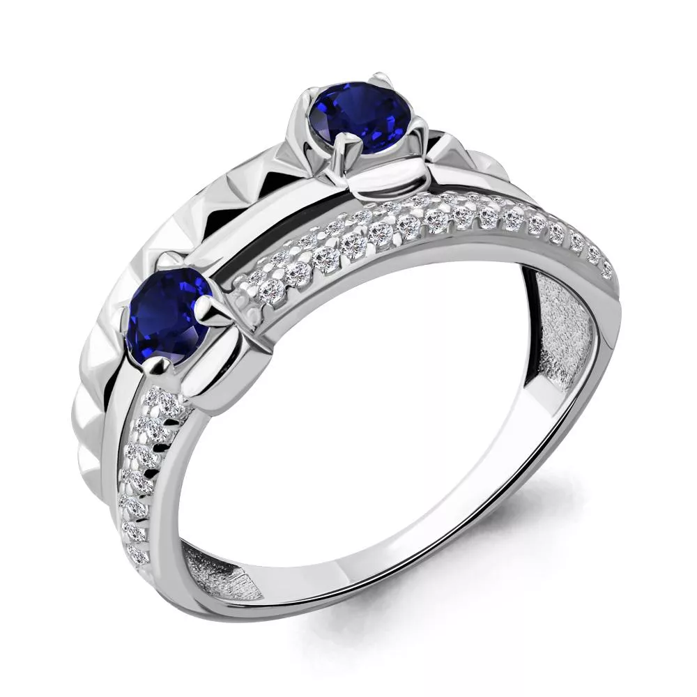 Кольцо, артикул LV64826Б, серебро