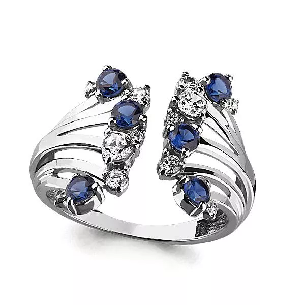 Кольцо из серебра, артикул LV64825Б