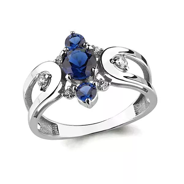 Кольцо, артикул LV64818Б, серебро