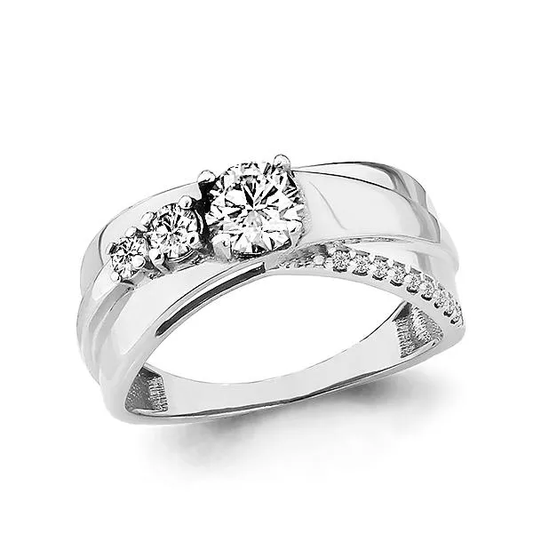 Кольцо из серебра, артикул LV64817А