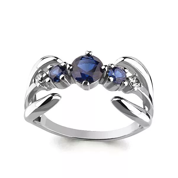 Кольцо из серебра, артикул LV64813Б