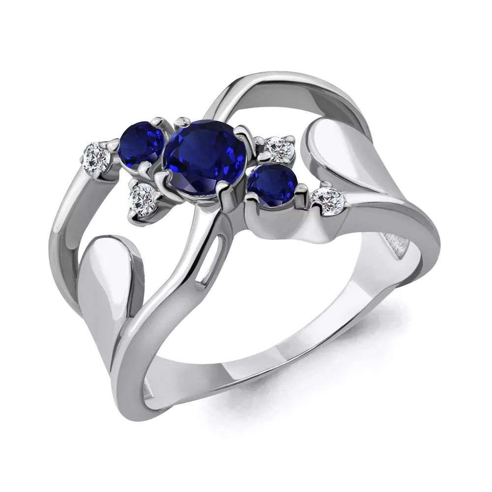 Кольцо из серебра, артикул LV64812Б