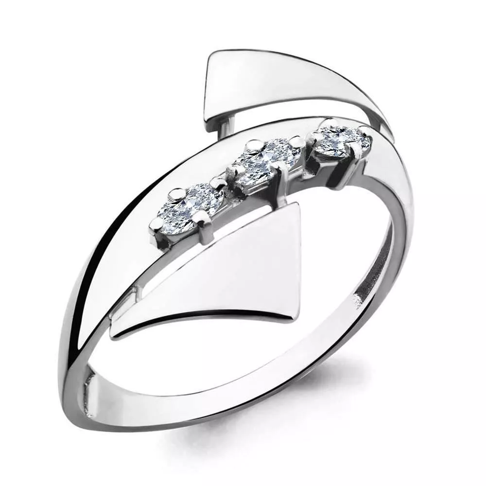 Кольцо, серебро, артикул LV64810А