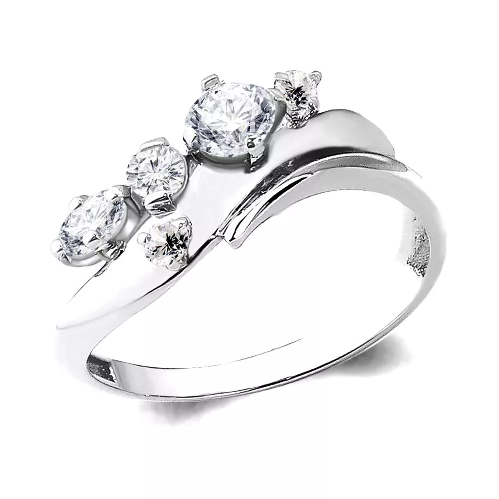 Кольцо, артикул LV64799А, серебро