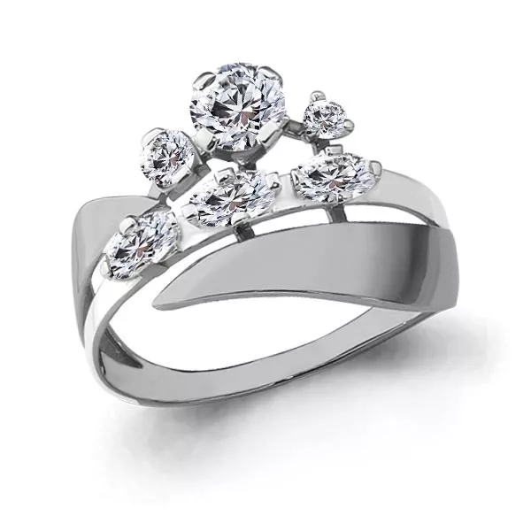 Кольцо из серебра, артикул LV64795А