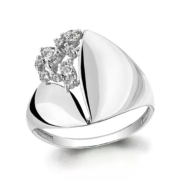 Кольцо, артикул LV64774А, серебро