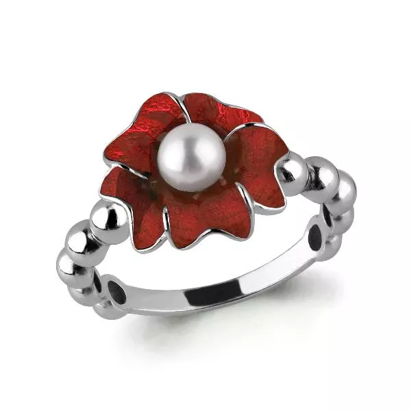 Кольцо, артикул LV64753, серебро