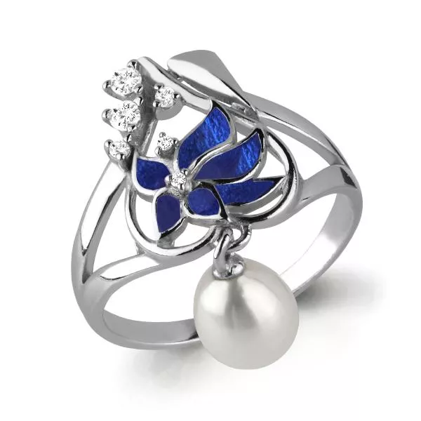 Кольцо, артикул LV64750А, серебро