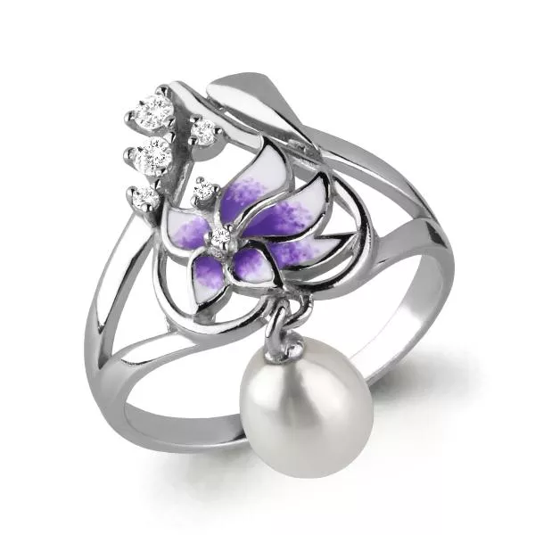 Кольцо, серебро, артикул LV64749А