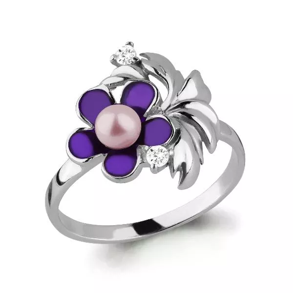 Кольцо, артикул LV64748В, серебро