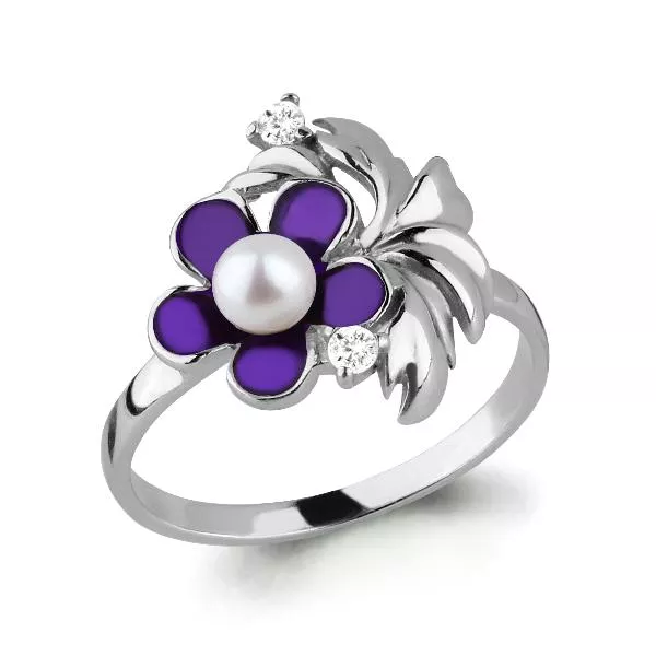 Кольцо из серебра, артикул LV64748А