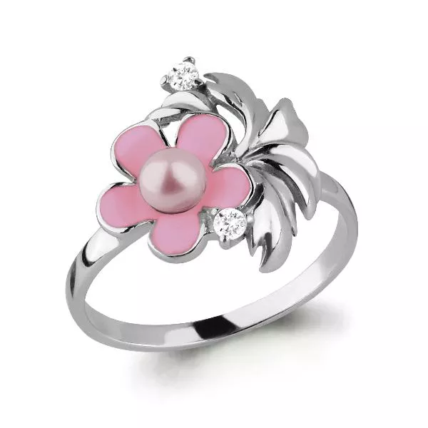 Кольцо из серебра, артикул LV64747В