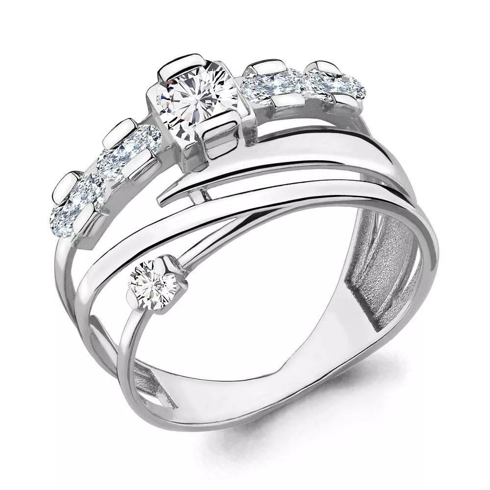 Кольцо, серебро, артикул LV64721А