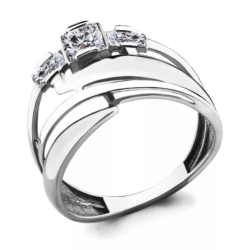 Кольцо из серебра, артикул LV64713А