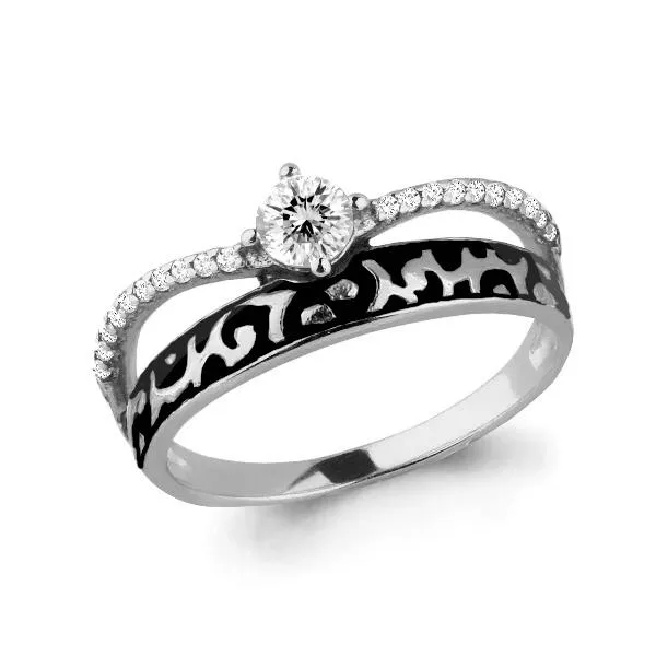 Кольцо, серебро, артикул LV64684А