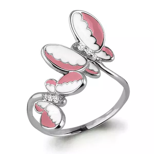 Кольцо, серебро, артикул LV64674А