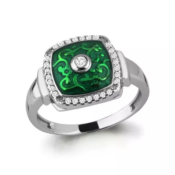 Кольцо из серебра, артикул LV64673А